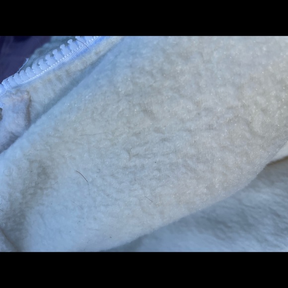 Fleece lined, hand-knit , wool , zip up , hooded sweater. NWT - Picture 7 of 7